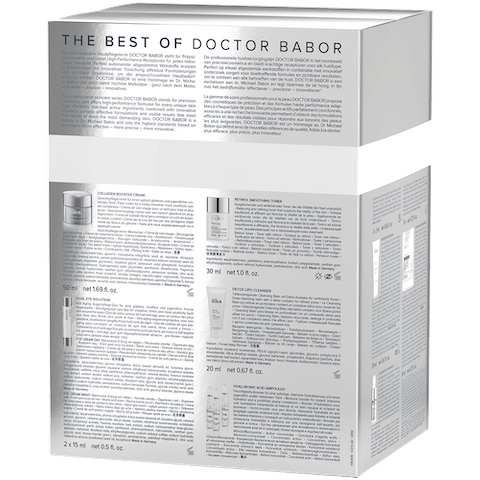 The best of DOCTOR BABOR- 8 Items Set