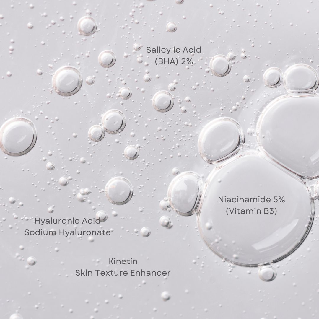 NO FACE 2% BHA 5% Niacinamide B3 Minus Blemishes Treatment Toner