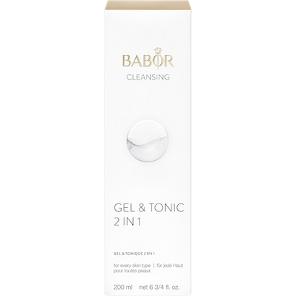 CLEANSING (93) Cleansing Gel&Tonic 200 ml Article number: 411909
